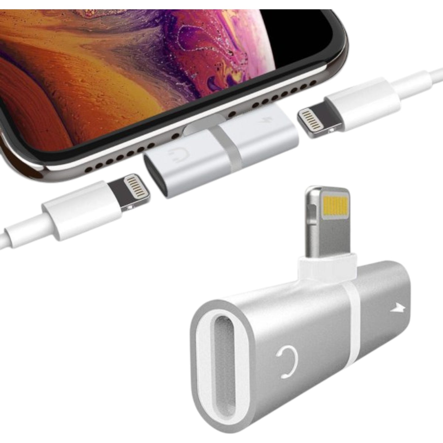 DTecH PT-2 Dual Lightning Adapter – Kompakte Form, Doppelfunktion