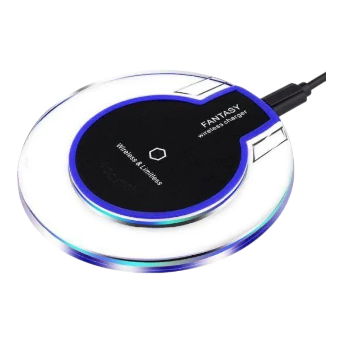 K9 10W Transparent Fast Charging Wireless Desktop Charger