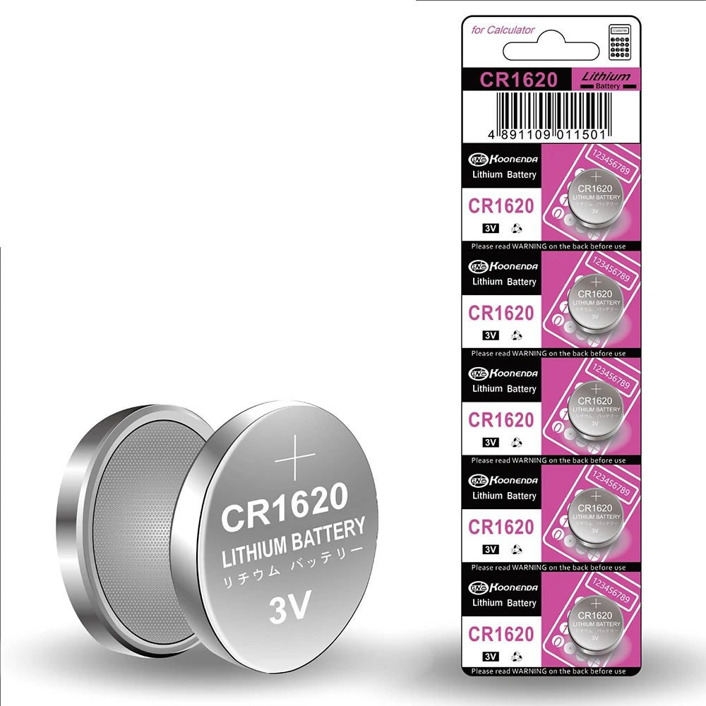 Koonenda CR1620 Lithium Button Battery Blister - 1Pcs