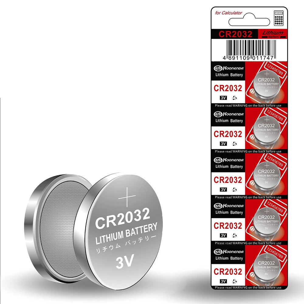 Koonenda CR2032 Lithium Button Battery Blister - 1Pcs