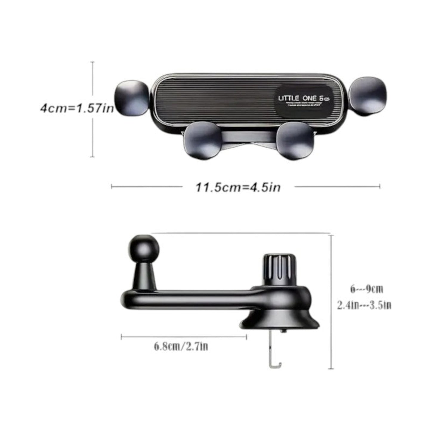 Grefay Compact Grip with 4-Point Auto Hold