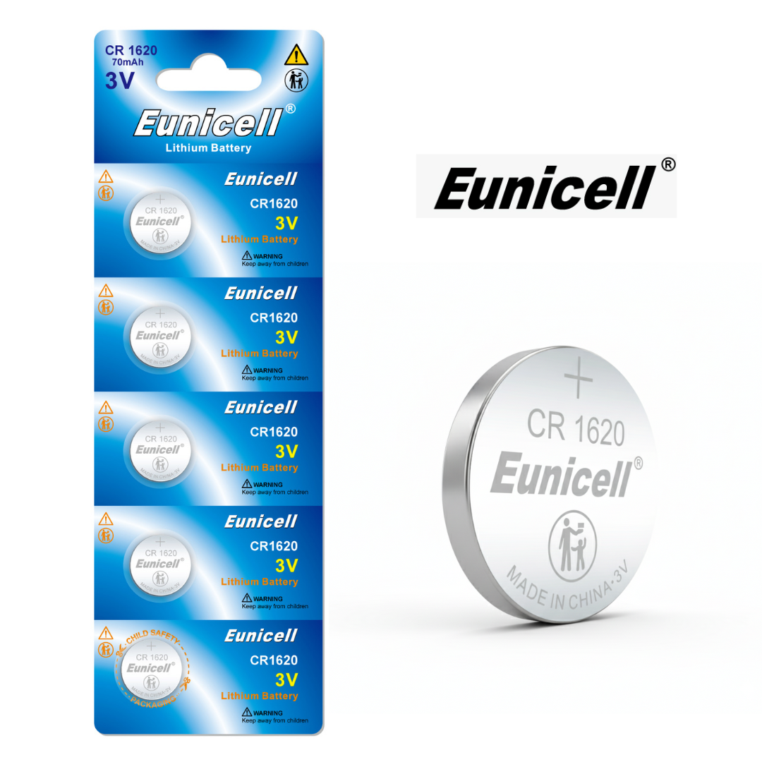 Eunicell CR1620 Lithium Button Battery Blister - 1Pcs