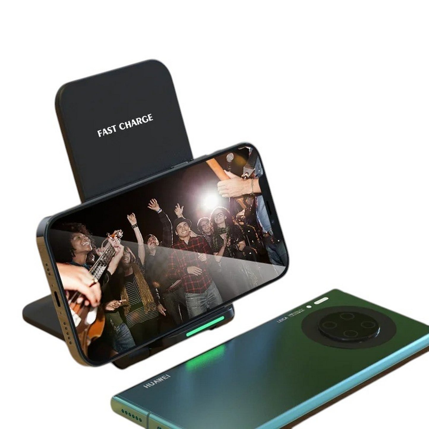 WDTC-Stand 10W Wireless Charger – Sleek Fast Charging Pad