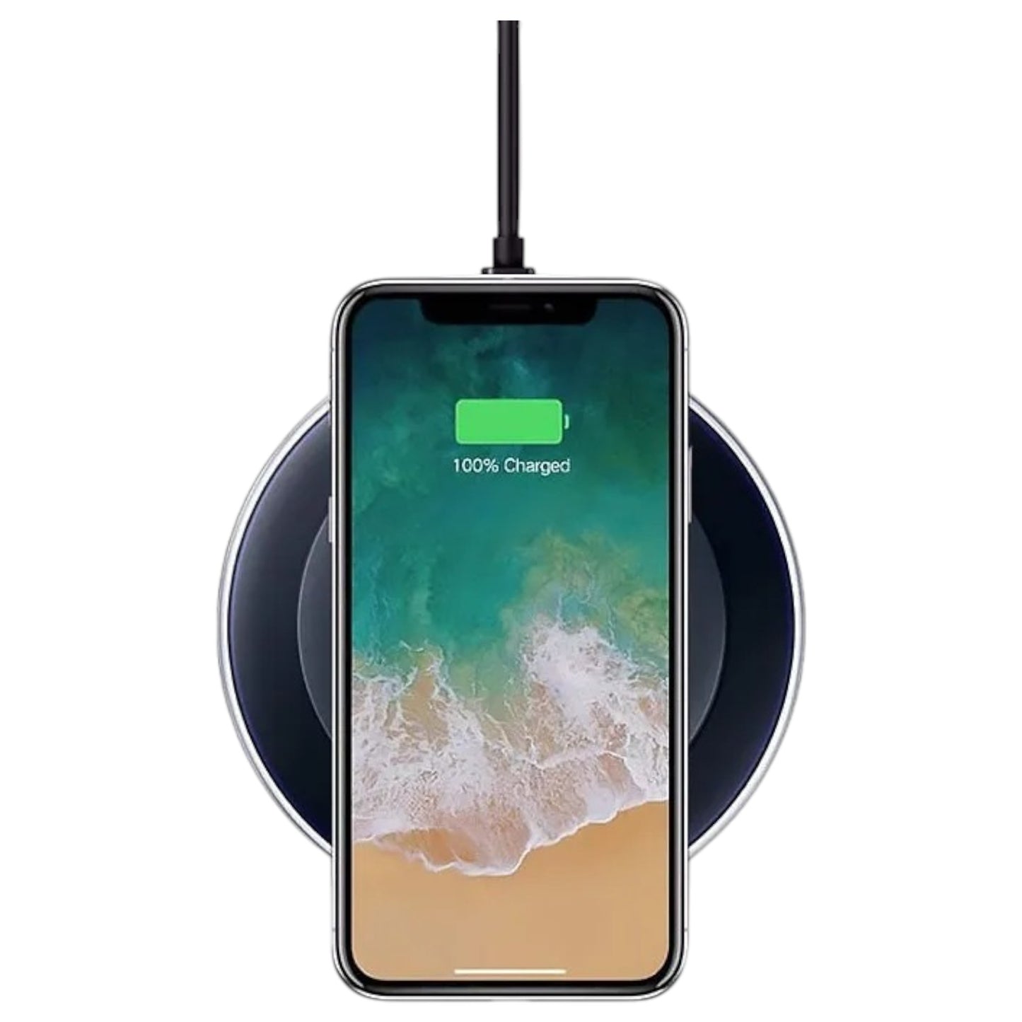 S6 (for Samsung, Android & iPhone) 10 W Fast Charging Wireless Desktop Charger