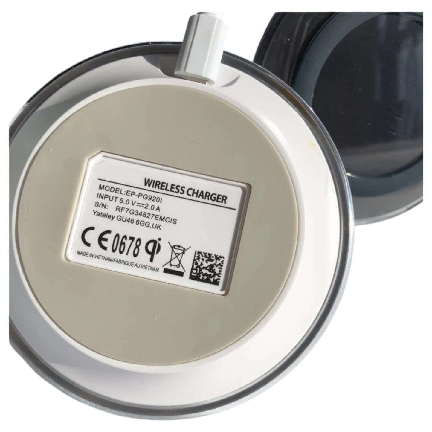 S6 (for Samsung, Android & iPhone) 10 W Fast Charging Wireless Desktop Charger