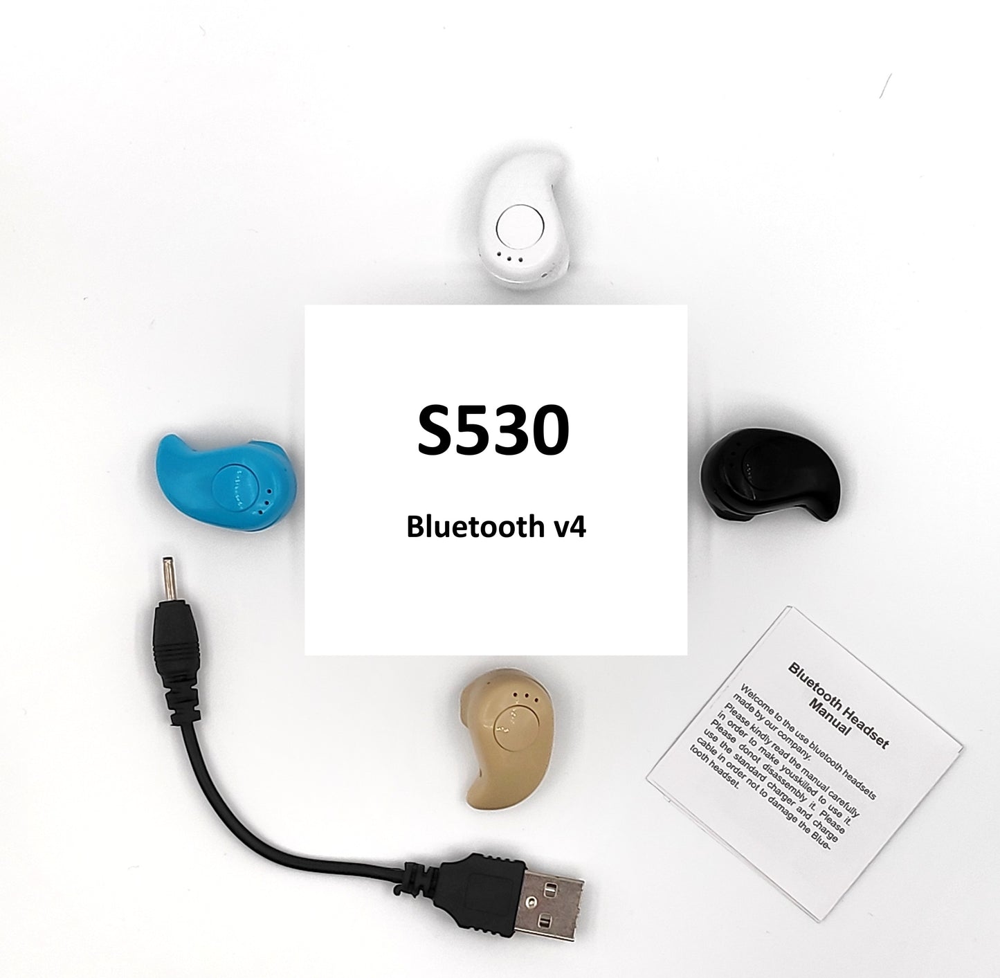 S530 True Wireless (TWS) Single Earbud – Compact sound in your ear