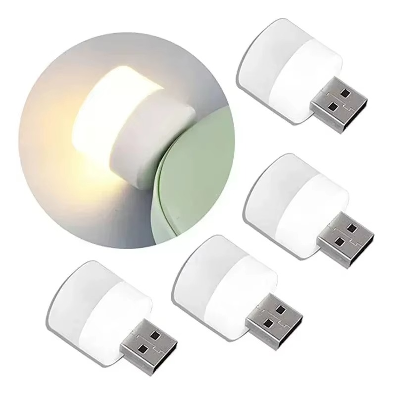 Mini LED USB Round Night Light