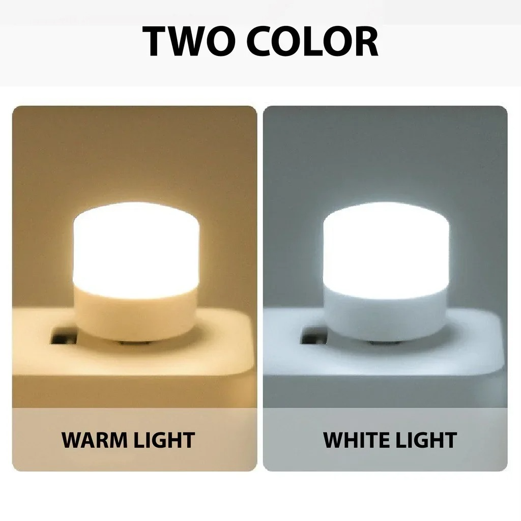 Mini LED USB Round Night Light
