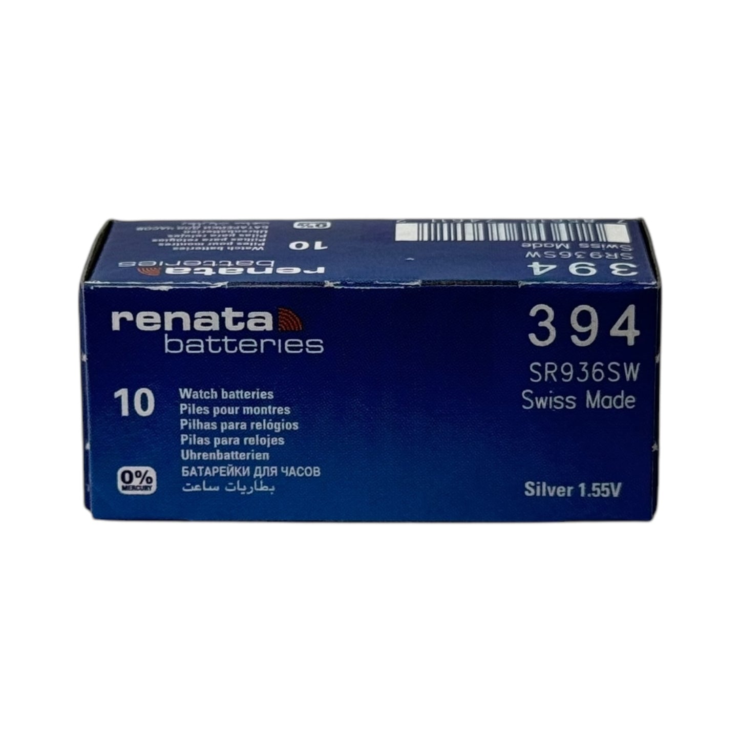 Renata 394 Silver Oxide Button Battery - 1Pcs