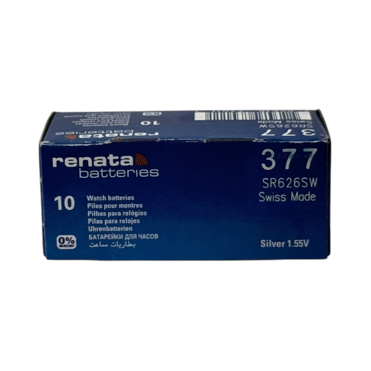 Renata 377 Silver Oxide Button Battery - 1Pcs