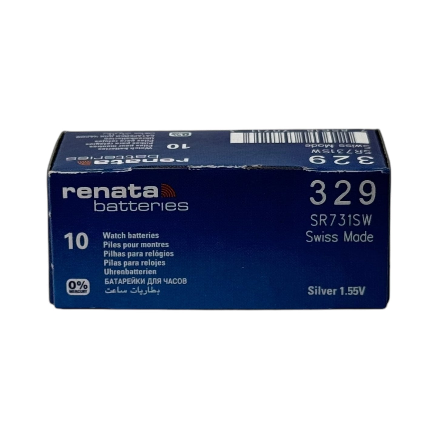 Renata 329 Silberoxid-Knopfzelle - 1 Stück