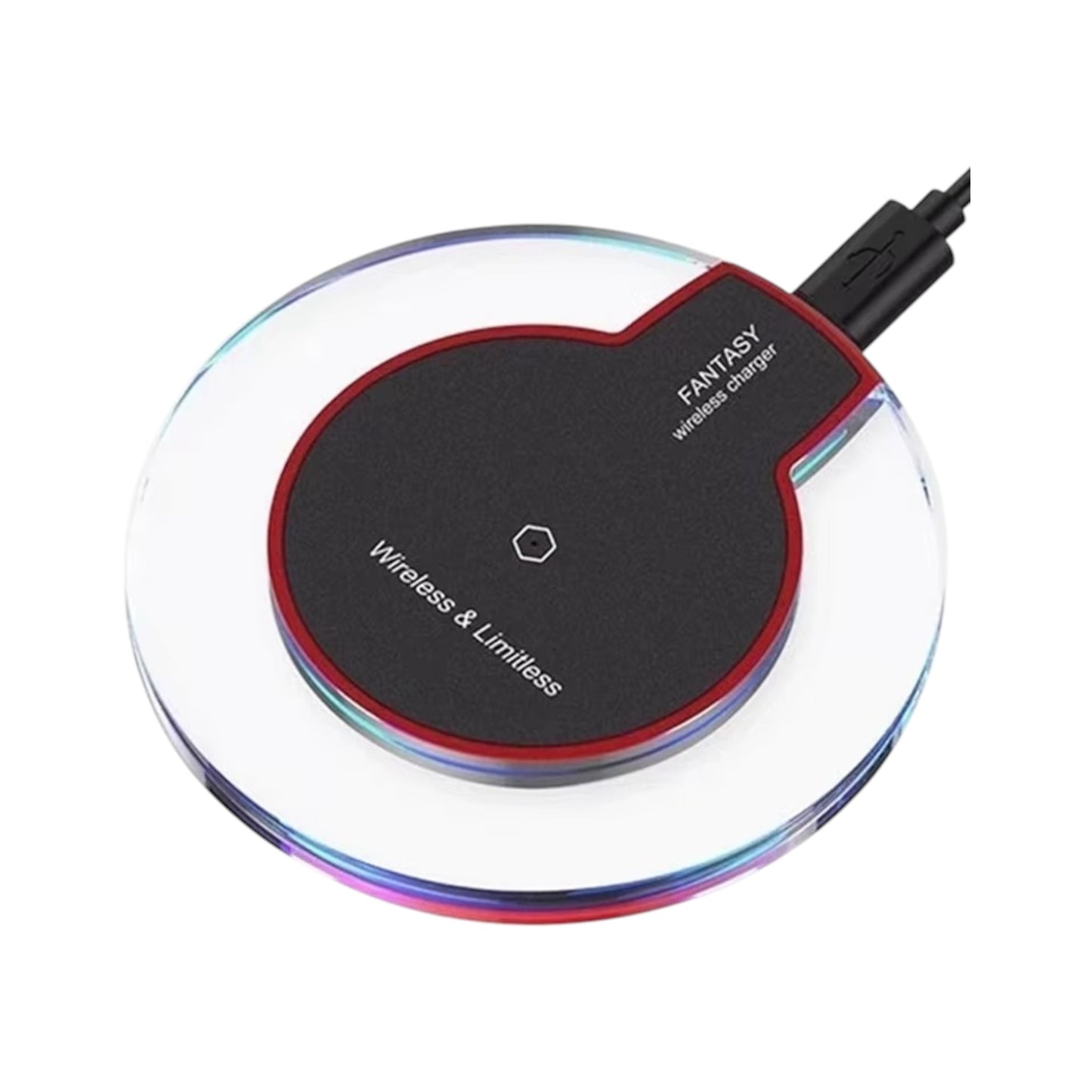 K9 10W Transparent Fast Charging Wireless Desktop Charger