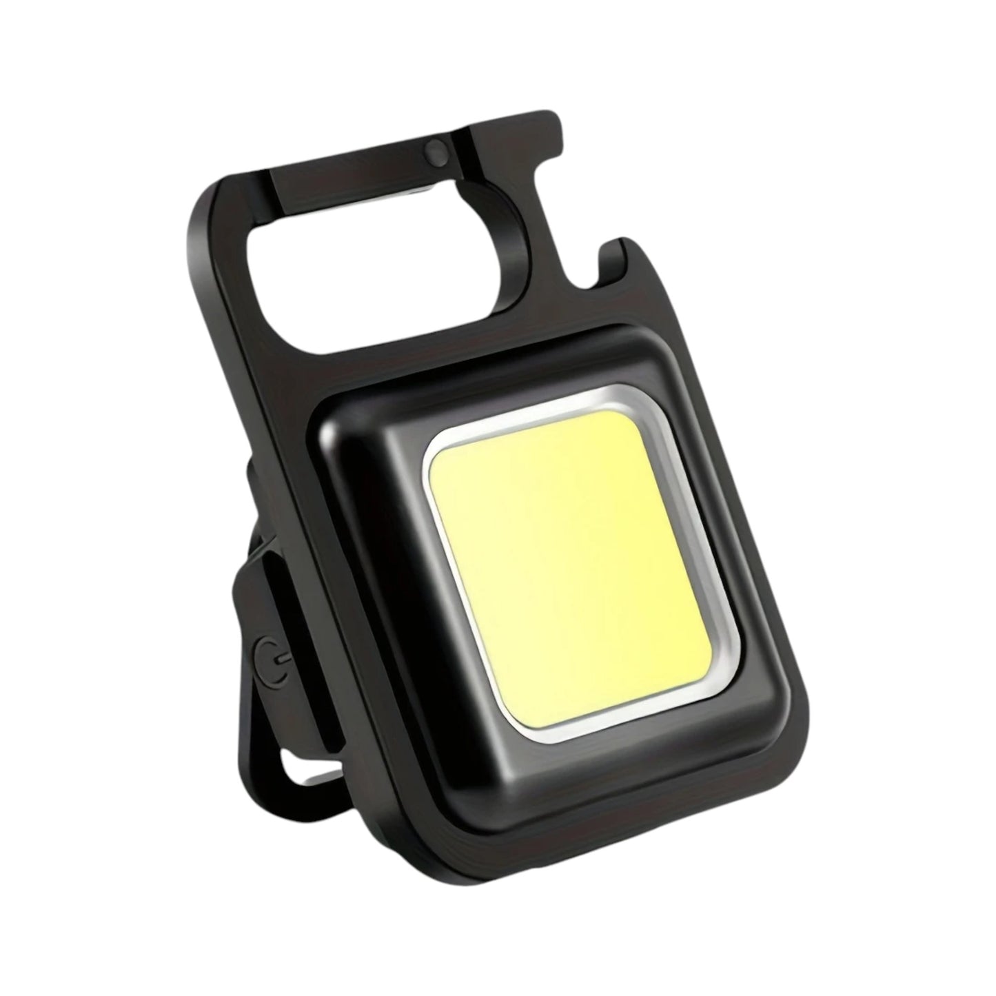 Mini COB Keychain Flashlight – Ultra Bright, Rechargeable, Multi-Functional