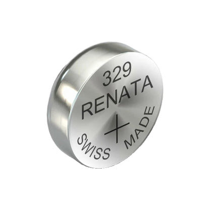 Renata 329 Silver Oxide Knopfzelle – einzelne Batterie, aufrecht