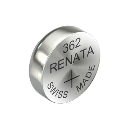 Renata 362 Silver Oxide Knopfzelle – einzelne Batterie, aufrecht