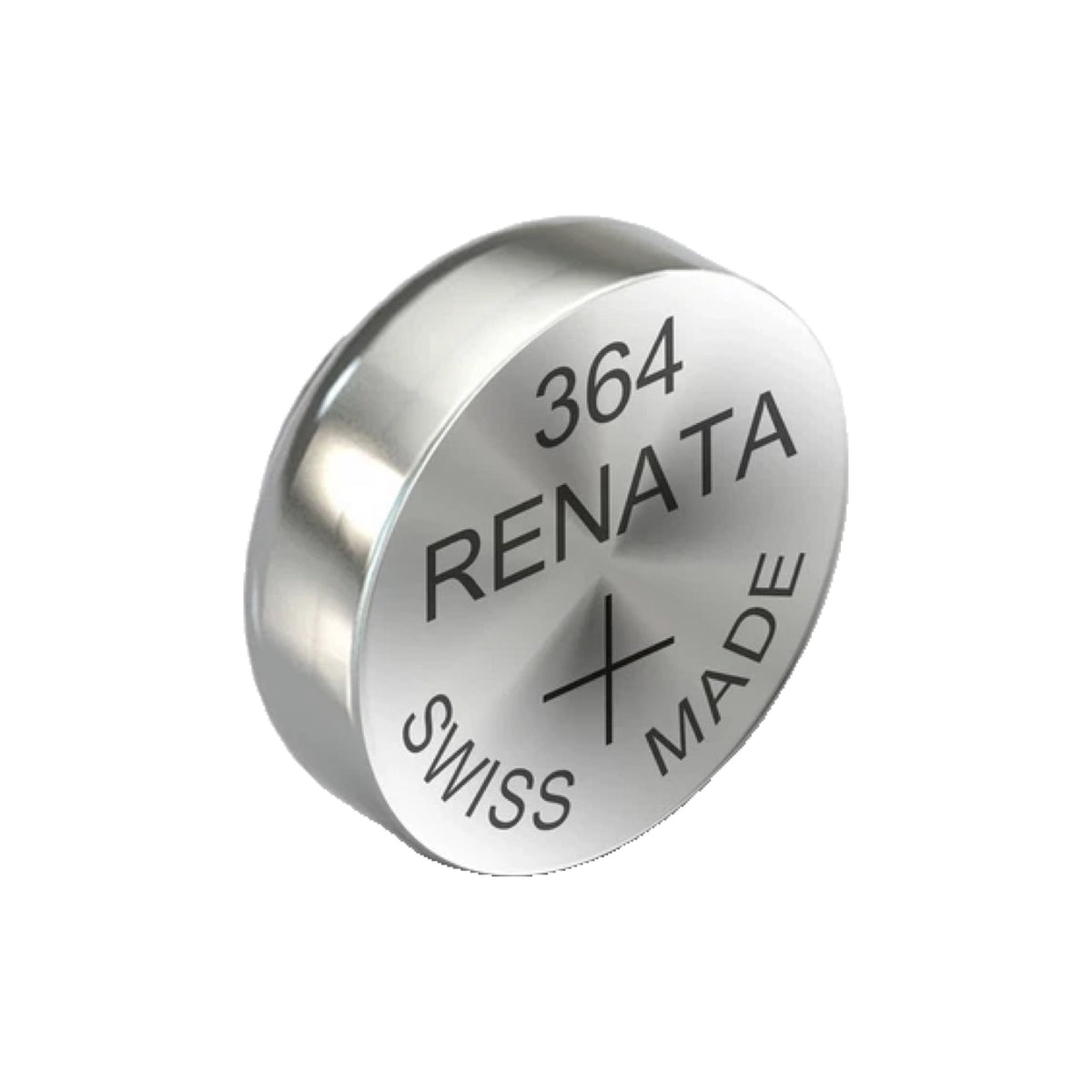 Renata 364 Silver Oxide Knopfzelle – einzelne Batterie, aufrecht