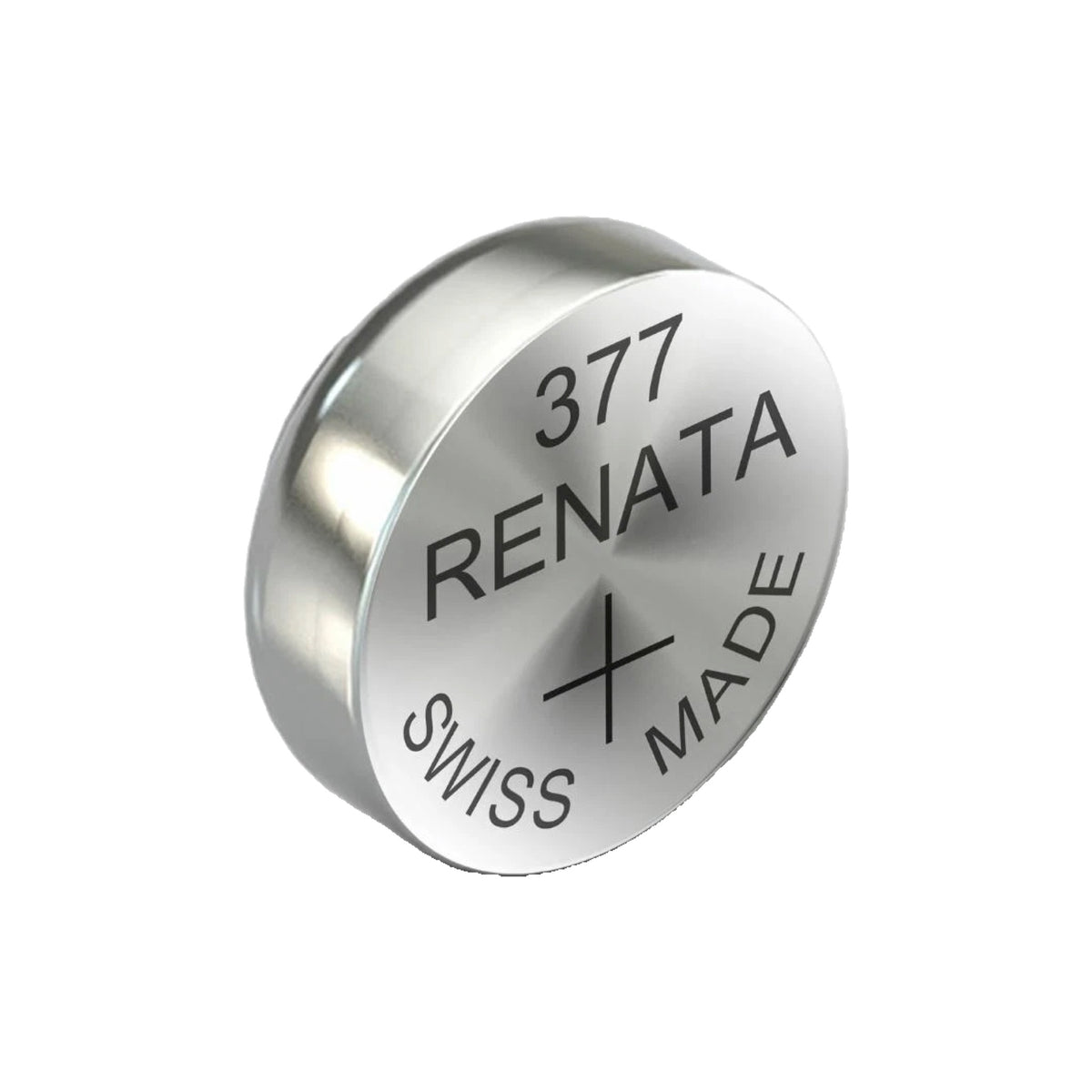 Renata 377 Silver Oxide Knopfzelle – einzelne Batterie, aufrecht