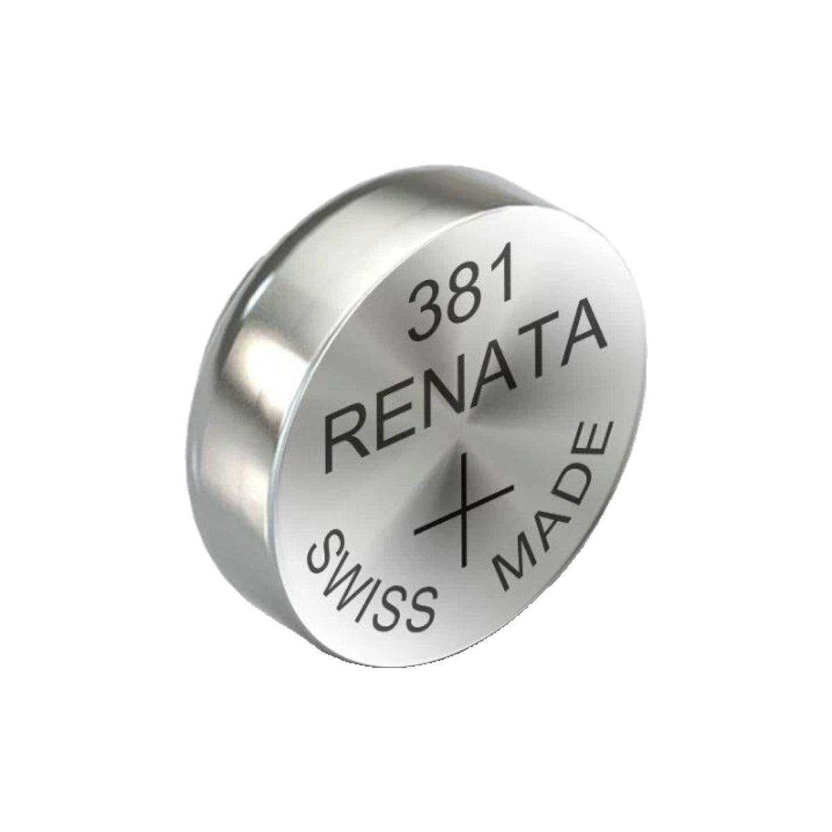 Renata 381 Silver Oxide Knopfzelle – einzelne Batterie, aufrecht