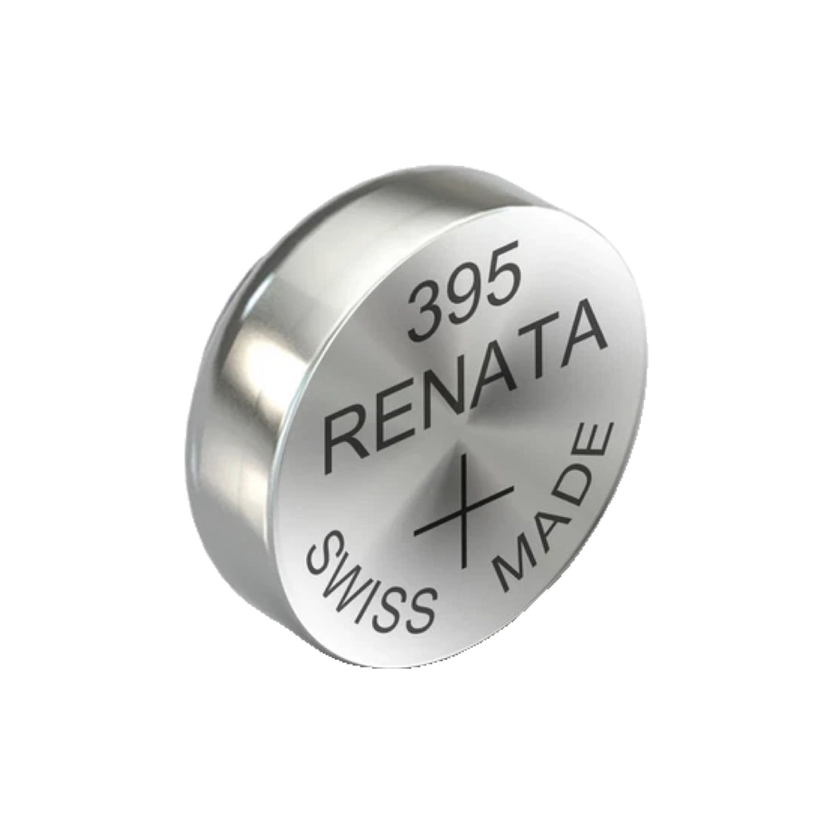 Renata 395 Silver Oxide Knopfzelle – einzelne Batterie, aufrecht