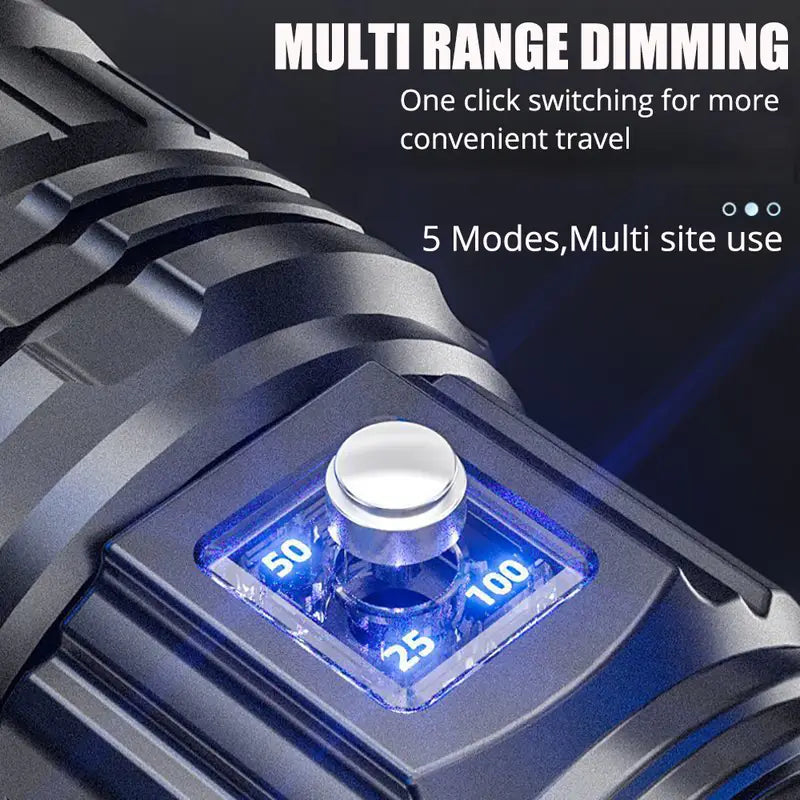 M80 Tactical Flashlight – Ultra-Bright LED for All Conditions