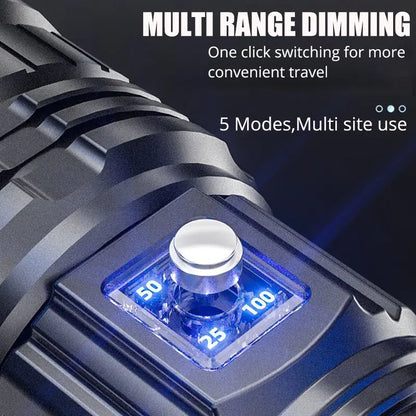 M80 Tactical Flashlight – Ultra-Bright LED for All Conditions