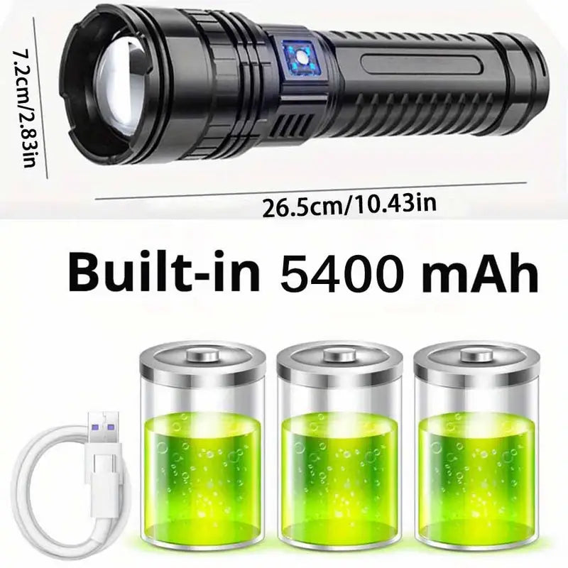 M80 Tactical Flashlight – Ultra-Bright LED for All Conditions