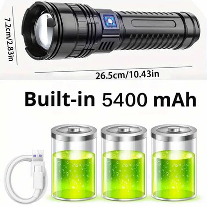 M80 Tactical Flashlight – Ultra-Bright LED for All Conditions