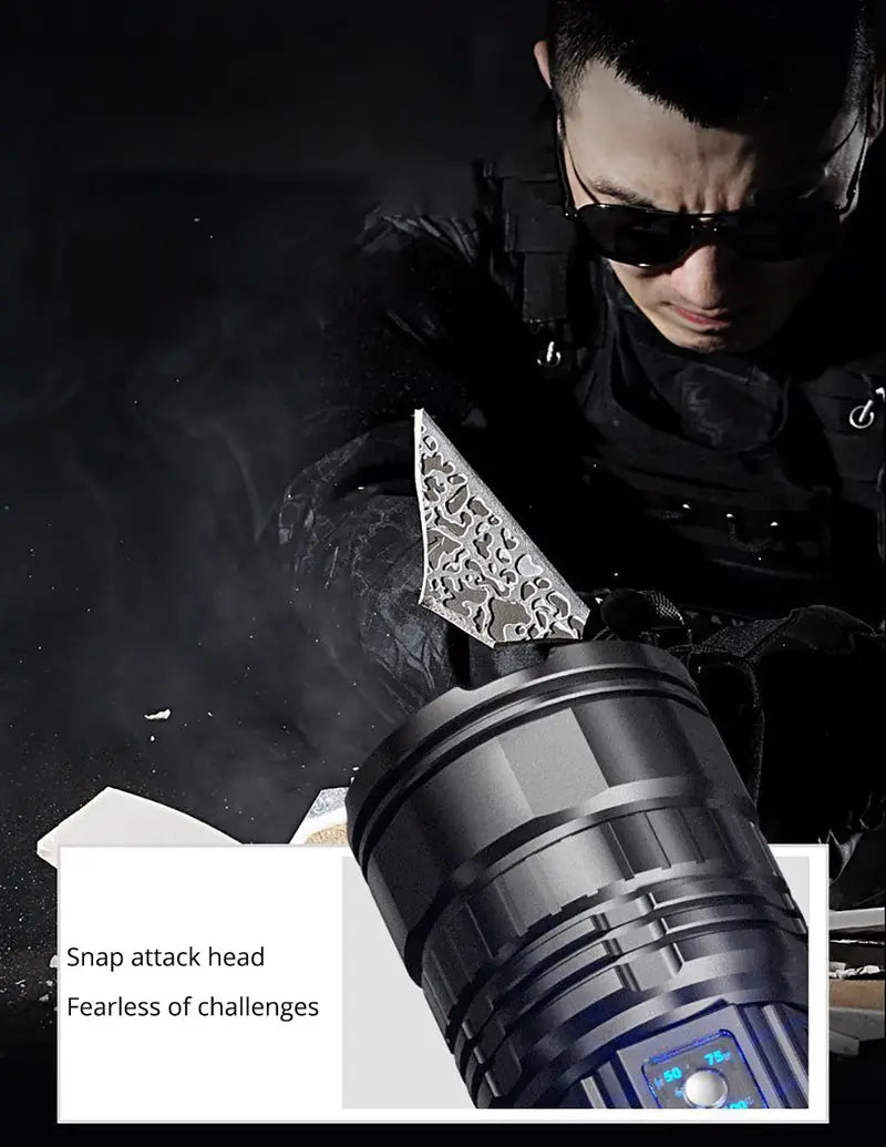 M80 Tactical Flashlight – Ultra-Bright LED for All Conditions