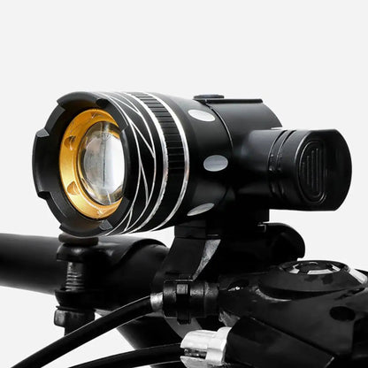 Z30 T6 LED USB Rechargeable Bike Front & Rear Light Set