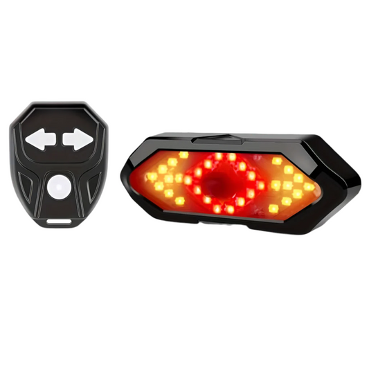 Indicateur/clignotant de lumière LED sans fil à distance M1 pour vélo