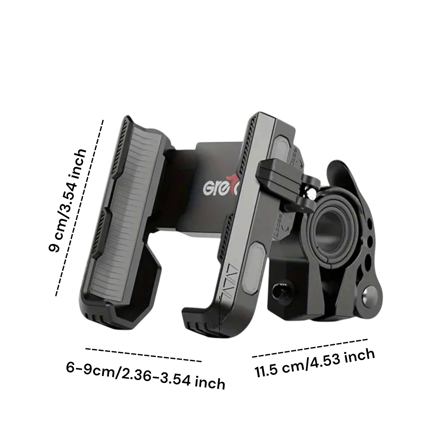 Support de téléphone pour moto PBH503 – Pince de verrouillage à bascule OK