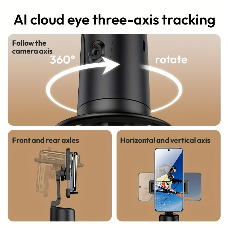 AI-Auto-Tracking faltbarer Smartphone Gimbal