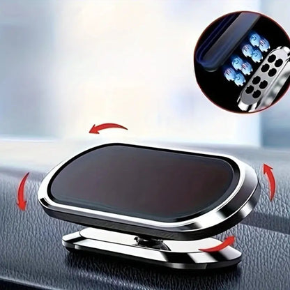Magnetic Foldable Phone Holder for Car - Dashboard Mount