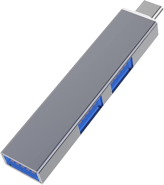 Répartiteur USB avec USB-C/USB-A vers USB-A - 3 appareils