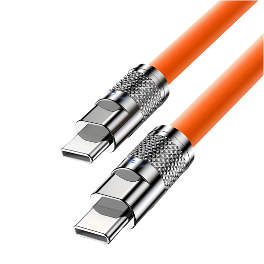 Câble USB-C vers USB-C à charge rapide 60 W - Silicone liquide