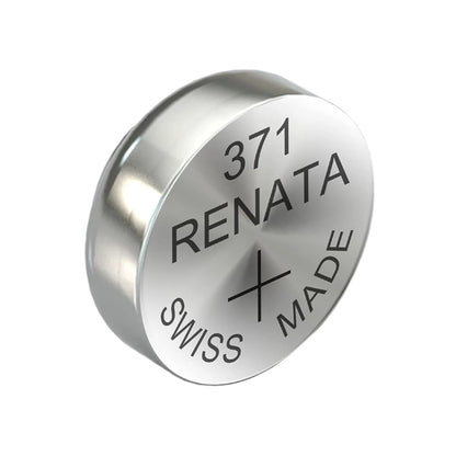 Pile bouton à oxyde d'argent Renata 371 - 1 pièce