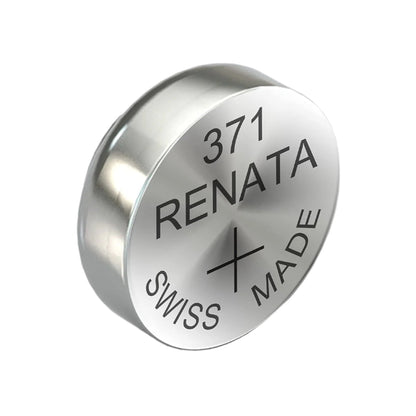 Renata 371 Silver Oxide Button Battery - 1Pcs (10 Pcs Blister)