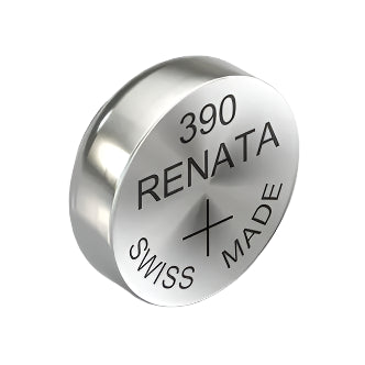 Pile bouton à oxyde d'argent Renata 390 - 1 pièce