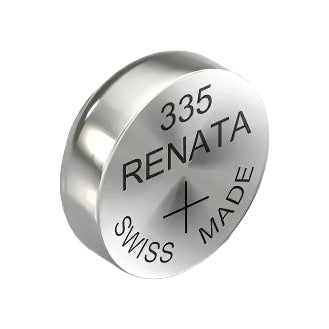 Pile bouton à oxyde d'argent Renata 335 - 1 pièce