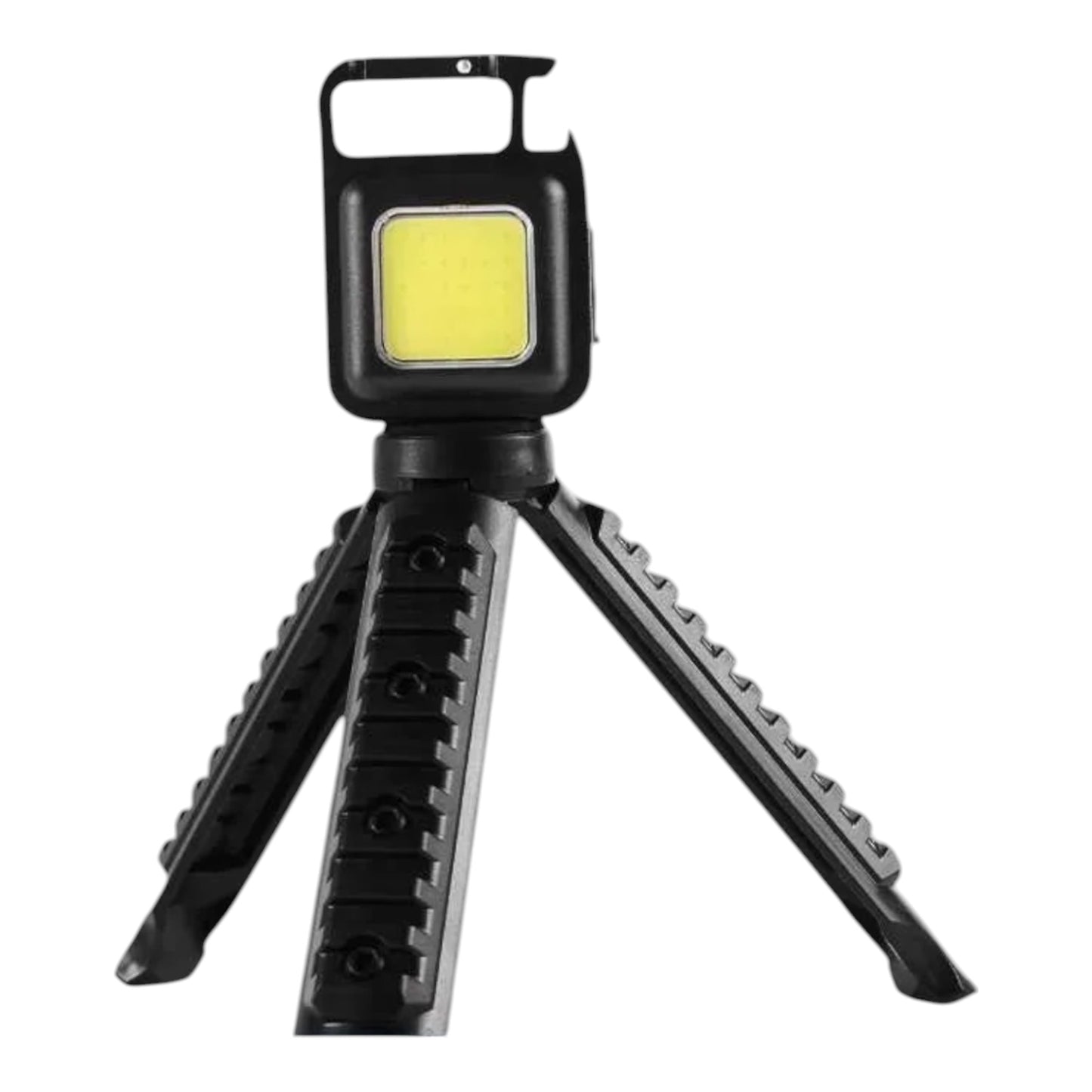 Mini COB Keychain Flashlight – Ultra Bright, Rechargeable, Multi-Functional