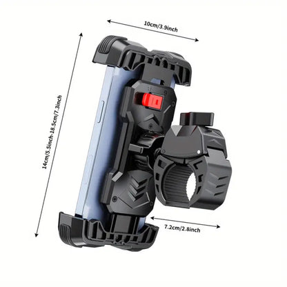 FL-216 360° Adjustable Motorcycle & Bike Phone Holder - Claw Clamp OK
