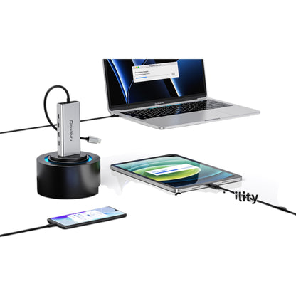 Hub USB-C 10 Gbit/s avec USB-C vers 4x USB-C et PD 100 W