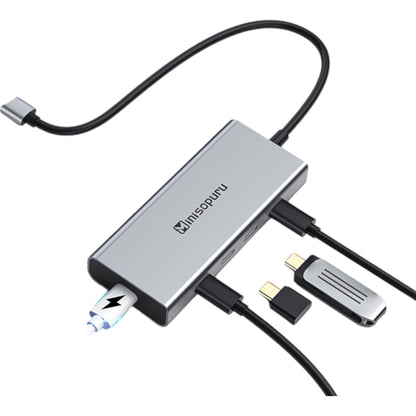 Hub USB-C 10 Gbit/s avec USB-C vers 4x USB-C et PD 100 W