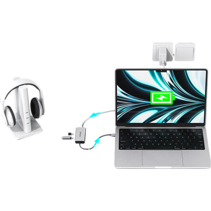 Hub USB-C 10 Gbit/s avec USB-C vers 4x USB-C et PD 100 W