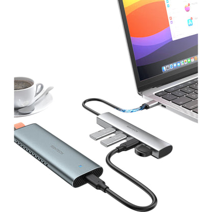 10 Gbit/s USB-Hub mit USB-C auf 4x USB-C (10 Gbit/s)