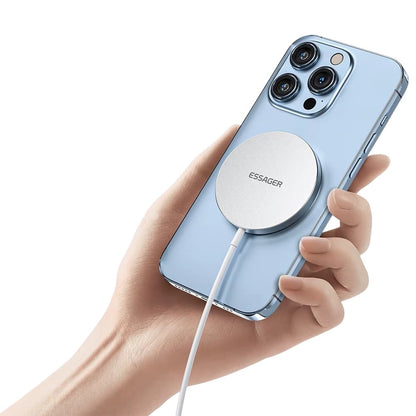 Chargeur sans fil magnétique Qi Essager 15 W : clipsez et chargez facilement