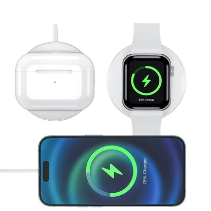 Chargeur sans fil magnétique Qi Essager 15 W : clipsez et chargez facilement