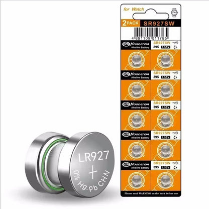 Koonenda AG7/LR927/SR327W/SR57 Alkaline-Knopfzellen - 10 Stück