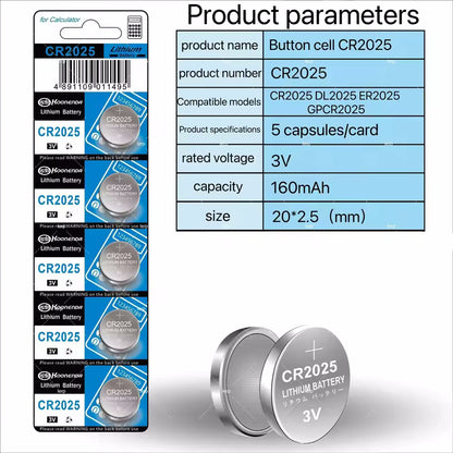 Koonenda CR2025 Lithium-Knopfzelle - 1 Stück
