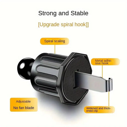 DTech Car air outlet mobile phone holder hook phone support